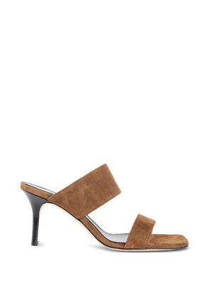Aeyde Varvara suede mules - Brown