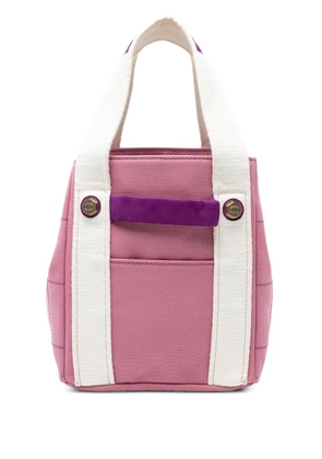 CHANEL Pre-Owned 2003-2004 Canvas Square Stitch tote bag - Pink