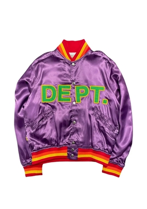 GALLERY DEPT. MVP satin bomber jacket - Purple