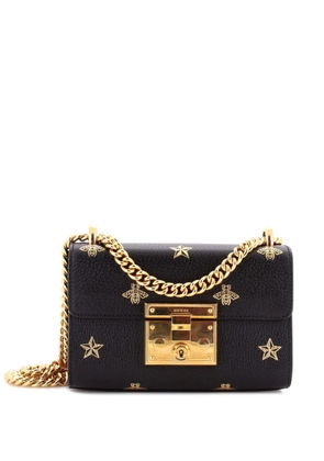 Gucci Pre-Owned Padlock Printed Leather Small shoulder bag - Black