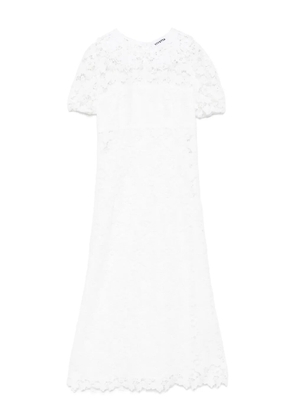 Vivetta guipure-lace midi dress - White