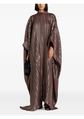 L'IDÉE Sahara pleated maxi dress - Brown