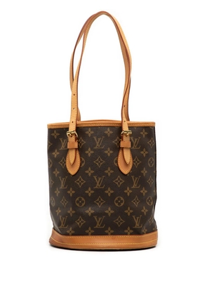 Louis Vuitton Pre-Owned 2001 Monogram Petit bucket bag - Brown