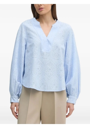 Mos Mosh MMYen Sina perforated blouse - Blue