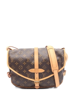 Louis Vuitton Pre-Owned 2012 Saumur 30 shoulder bag - Brown