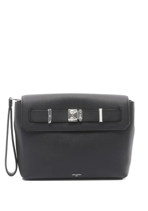 Louis Vuitton Pre-Owned Georges calf leather clutch bag - Black