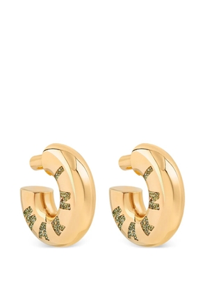 Marni crystal-embellished hoop earrings - Gold