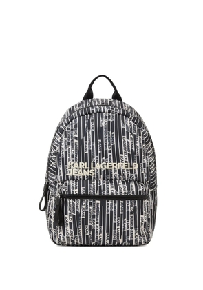 Karl Lagerfeld Jeans all-over print backpack - Black