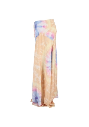 Paco Rabanne Pre-Owned maxi tie-dye skirt - Neutrals