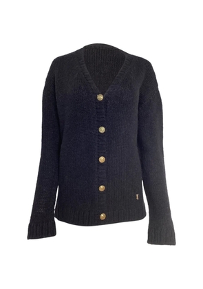 Saint Laurent Pre-Owned button-up cardigan - Black