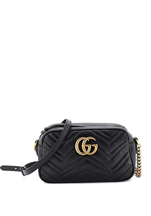 Gucci Pre-Owned GG Marmont Shoulder Bag Matelasse Leather Small crossbody bag - Black