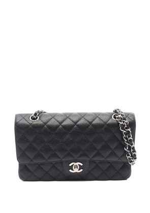 CHANEL Pre-Owned Double Flap chain-strap shoulder bag - Black