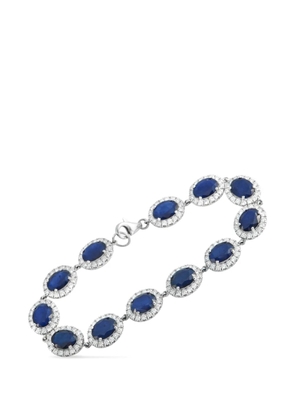 LB Exclusive diamond and sapphire bracelet - Silver