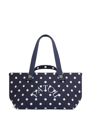 Patou PM Trapeze tote bag - Blue