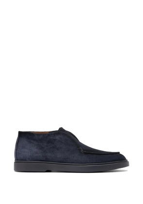 Officine Creative Bones 003 slip-on suede boots - Blue