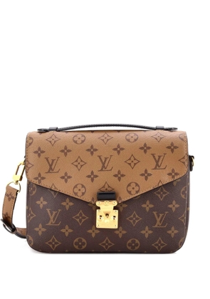 Louis Vuitton Pre-Owned Pochette Metis Reverse Monogram Canvas crossbody bag - Brown