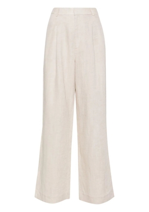 Gestuz Lizagz high-waist wide-leg trousers - Neutrals