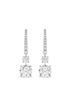 Tilla 14kt white gold lab grown diamond dangling earrings