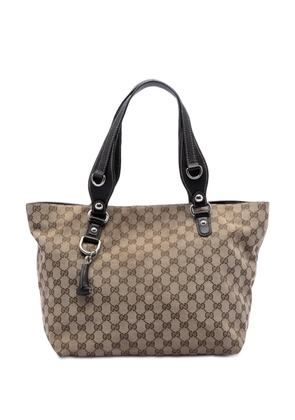 Gucci Pre-Owned 2016-2026 Medium GG Canvas Icon Bit tote bag - Brown