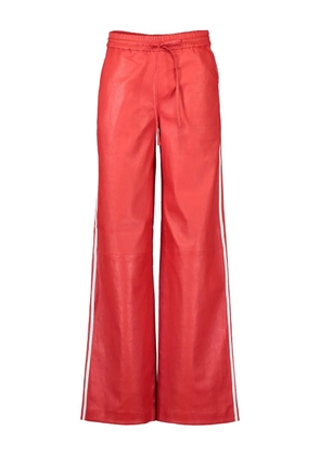 Sprwmn stripe baggy trousers - Red