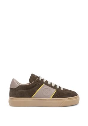 Furla Enjoy suede logo sneakers - Brown