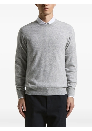 Peserico crew-neck ribbed sweater - Grey