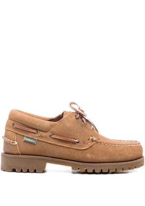Sebago Acadia suede lace-up loafers - Brown