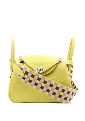 Hermès Pre-Owned 2022 mini Clemence leather tote bag - Yellow