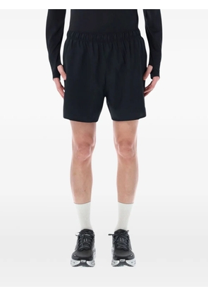 Nike logo-detail shorts - Black