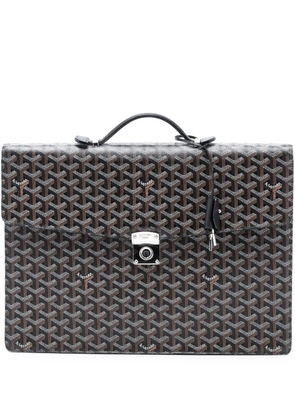 Goyard Pre-Owned 2012 Goyardine Serviette Chypre business bag - Black