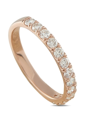 LB Exclusive Half-Eternity diamond ring - Pink
