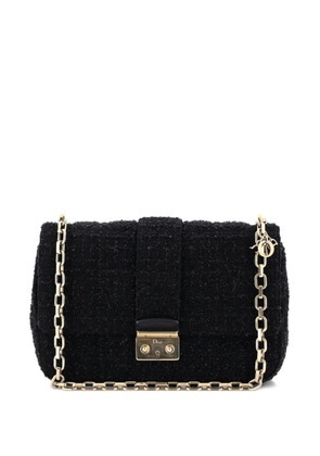 Christian Dior Pre-Owned Miss Dior Flap Bag Tweed Medium shoulder bag - Black