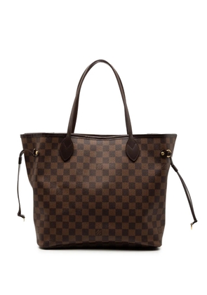 Louis Vuitton Pre-Owned 2010 Damier Ebene Neverfull MM tote bag - Brown