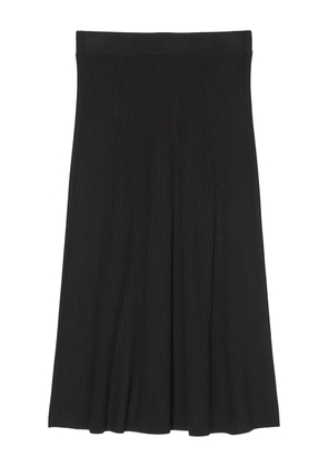 Marc O'Polo ribbed midi skirt - Black