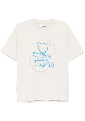 izzue graphic-print t-shirt - Grey