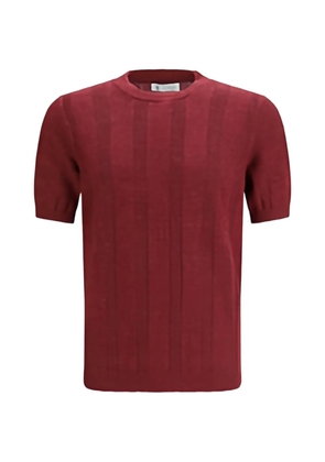 Brunello Cucinelli crew-neck T-shirt - Red