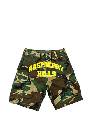 GV Gallery camo-print cargo shorts - Green