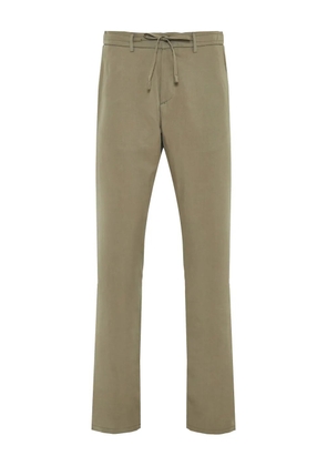 Canali drawstring straight-leg trousers - Neutrals