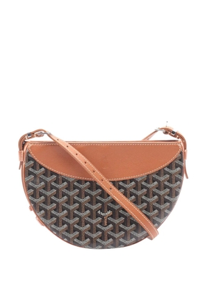 Goyard Pre-Owned 2010-2026 Goyardine Hirondelle crossbody bag - Brown