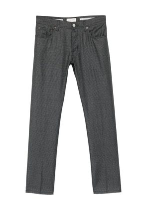 Jacob Cohën virgin wool straight-leg trousers - Grey