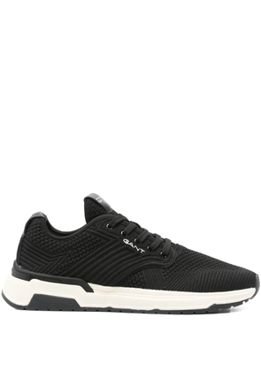 Gant Jeuton textured-knit sneakers - Black
