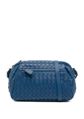 Bottega Veneta Pre-Owned 2012-2025 Nappa Intrecciato crossbody bag - Blue