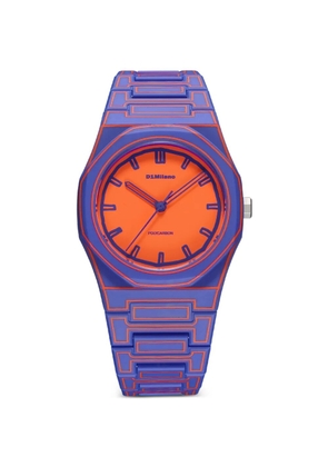 D1 Milano Polycarbon 37mm watch - Orange