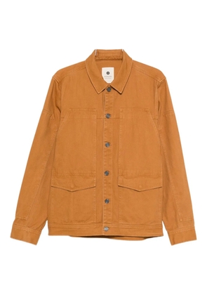 ANERKJENDT Akoscar button-fastening shirt jacket - Brown