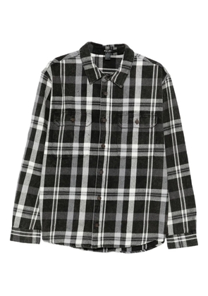 Ksubi check-pattern shirt - Black