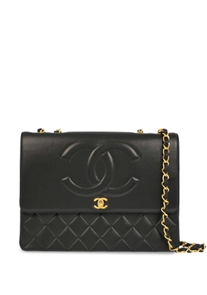 CHANEL Pre-Owned 1992 Maxi Jumbo Classic Flap shoulder bag - Black