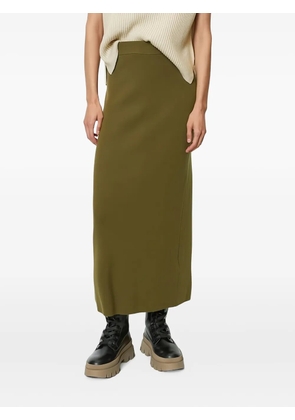 Marc O'Polo vented maxi skirt - Green