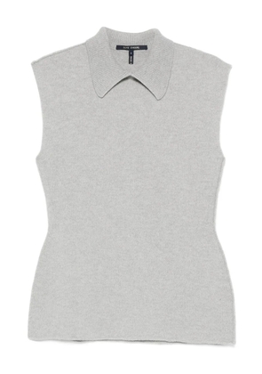 Sofie D'hoore May sleeveless collared top - Grey