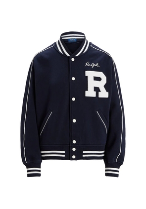 Polo Ralph Lauren logo-appliqué striped-detail jacket - Blue