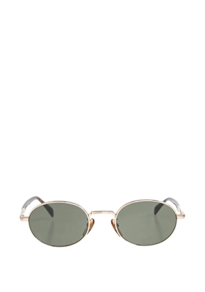 Eyewear by David Beckham round metal sunglasses - Gold